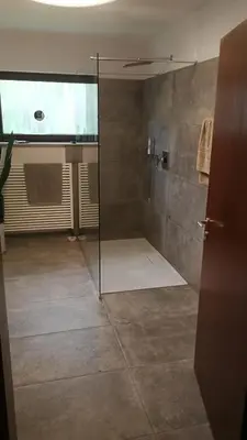 Ein Badezimmer in der Unterkunft Lichtblick