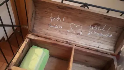 Ein Bett oder Betten in einem Zimmer der Unterkunft Landhaus Gräfendhron