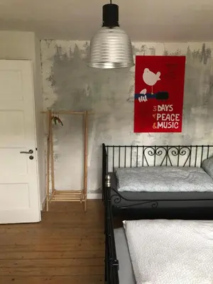 Ein Bett oder Betten in einem Zimmer der Unterkunft [E] ifeel home_ Adenau