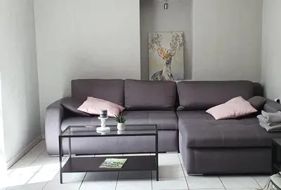 Ein Sitzbereich in der Unterkunft Nationalpark Ferienhaus SOPHIA-LUISA