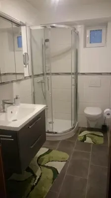 Ein Badezimmer in der Unterkunft Ferienwohnung Salker