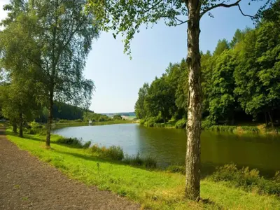 Naturlandschaft in der Nähe des Ferienhauses