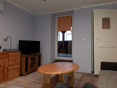 TV/Unterhaltungsangebot in der Unterkunft Ferienwohnung Castelnau
