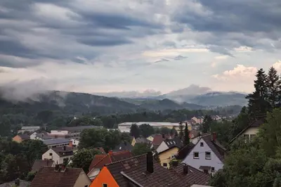 Naturlandschaft in der Nähe der Ferienwohnung
