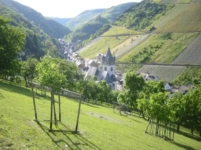 Naturlandschaft in der Nähe des Ferienhauses