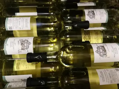 Getränke in der Unterkunft Winzerhof Brachtendorf