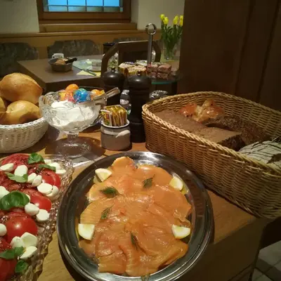 Essen im Hotel oder in der Nähe