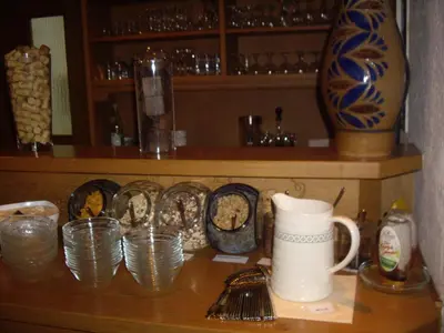 Getränke in der Unterkunft Winzerhof Brachtendorf