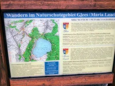 Grundriss der Unterkunft Ferienwohnung Maria Laach