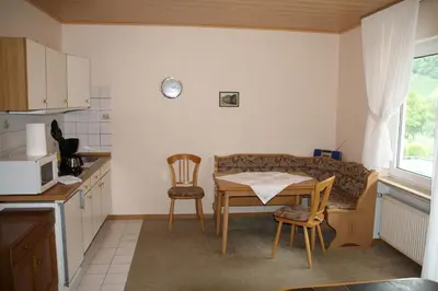 Küche/Küchenzeile in der Unterkunft Haus Klosterblick