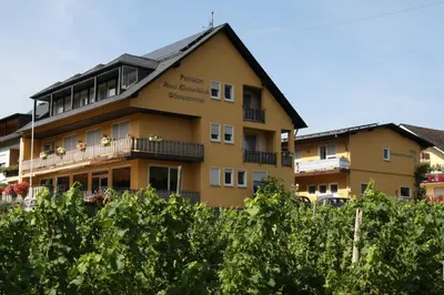 Das Gebäude in dem sich das Privatzimmer befindet