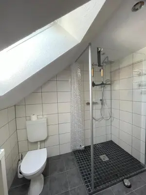 Ein Badezimmer in der Unterkunft Ferienwohnung Jule