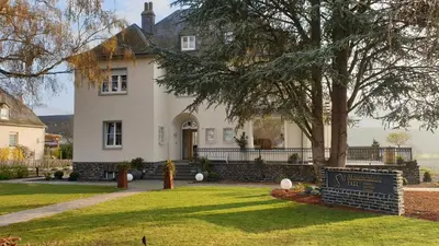 Ein Garten an der Unterkunft 