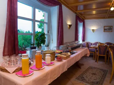Essen im Hotel oder in der Nähe