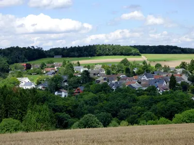 Naturlandschaft in der Nähe der Ferienwohnung