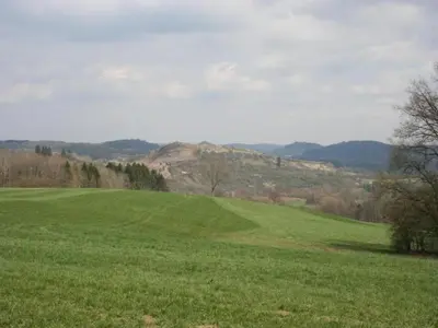 Naturlandschaft in der Nähe des Ferienhauses