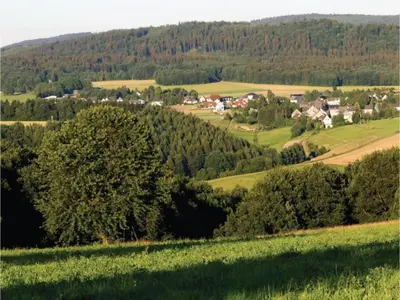 Naturlandschaft in der Nähe des Ferienhauses