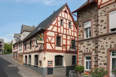 Das Gebäude in dem sich das Bed & Breakfast befindet