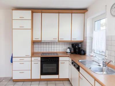 Küche/Küchenzeile in der Unterkunft Farmhouse Escape in Haserich