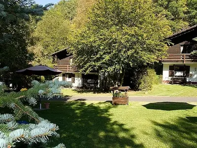 Grundriss der Unterkunft Chalet in Germany with Fireplace & Terrace