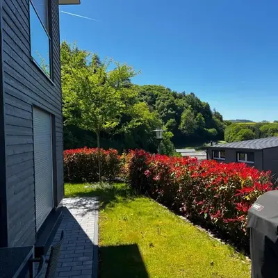 Ferienhaus Schieferterrasse - Waldsee Rieden -