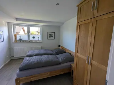 Ein Bett oder Betten in einem Zimmer der Unterkunft Ferienwohnung Hochstein