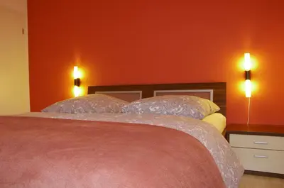 Ein Bett oder Betten in einem Zimmer der Unterkunft Apartment 541