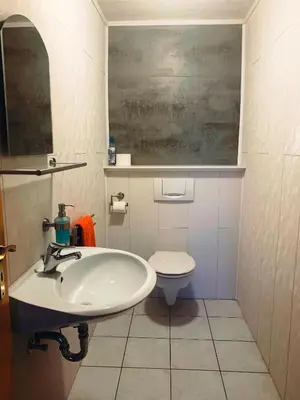 Ein Badezimmer in der Unterkunft Ferienwohnung Hochwaldblick 3