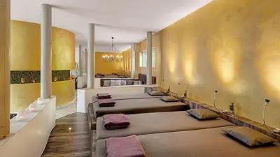 Spa und/oder Wellnesseinrichtungen in der Unterkunft LIFESTYLE Resort Zum Kurfürsten