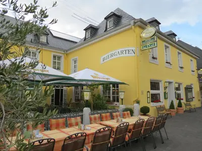 Das Gebäude in dem sich das Hotel befindet