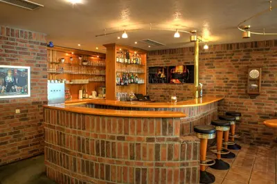 Lounge oder Bar in der Unterkunft Moselromantik Hotel Am Panoramabogen
