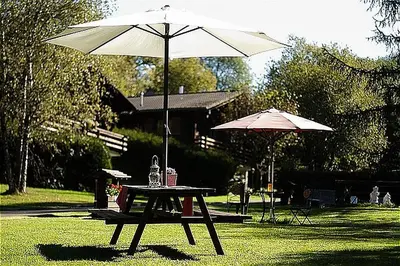 Ein Garten an der Unterkunft Haus 2 - Typ C (kombiniert)