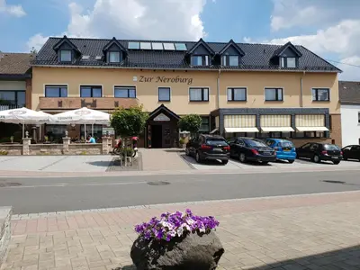 Das Gebäude in dem sich das Hotel befindet