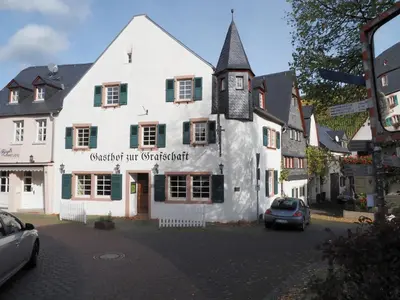 Das Gebäude in dem sich das Hotel befindet