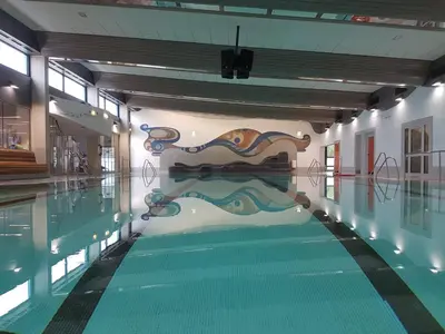 Der Swimmingpool an oder in der Nähe von Hotel Stadt Daun