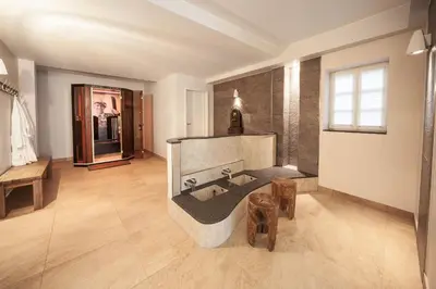 Ein Badezimmer in der Unterkunft Hotel Doctor Weinstube