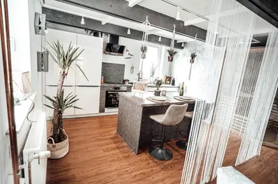 Küche/Küchenzeile in der Unterkunft Luxusloft Timeout with private Spa