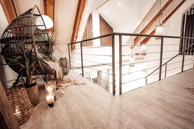 Grundriss der Unterkunft Luxusloft Timeout with private Spa