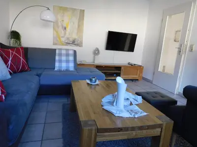 TV/Unterhaltungsangebot in der Unterkunft Ferienwohnung Lore