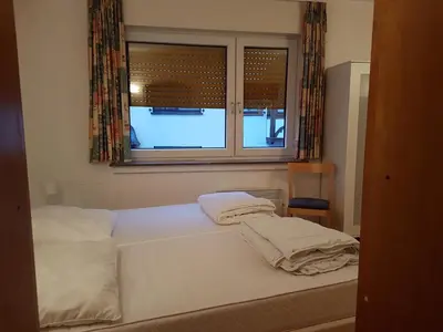 Ein Bett oder Betten in einem Zimmer der Unterkunft Haus Corray