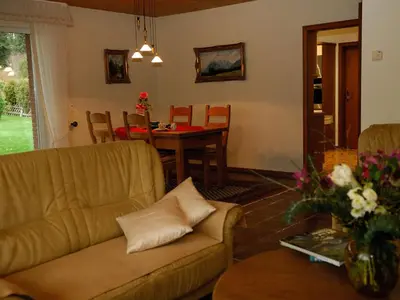 Ein Sitzbereich in der Unterkunft Apartment Belvedere by Interhome