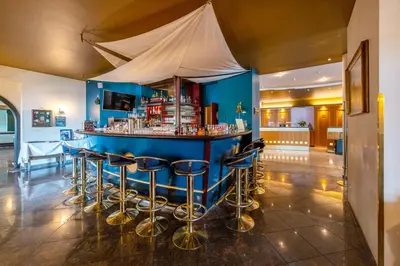 Getränke in der Unterkunft Diehls Hotel