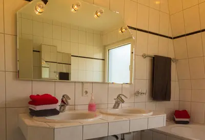 Ein Badezimmer in der Unterkunft Ferienwohnung Weber-Rolinger