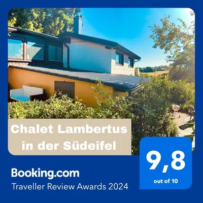Ein Zertifikat, Auszeichnung, Logo oder anderes Dokument, das in der Unterkunft Chalet St. Lambertus ausgestellt ist