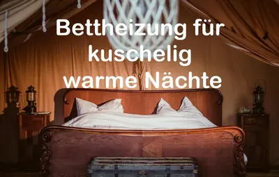Ein Bett oder Betten in einem Zimmer der Unterkunft Moselglamping