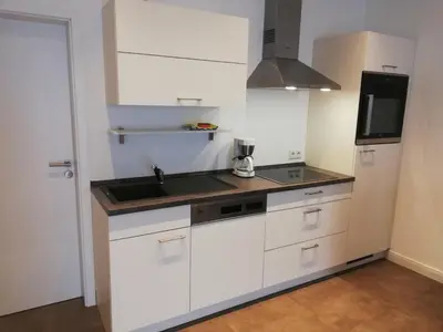 Küche/Küchenzeile in der Unterkunft Wein Ferienhaus Kerner