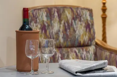 Getränke in der Unterkunft Anduns exklusive Scheune - Ferienhaus