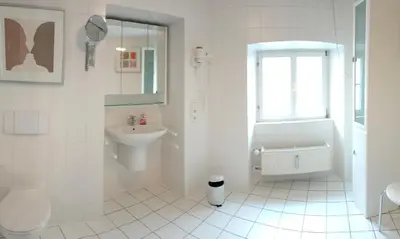 Ein Badezimmer in der Unterkunft Historischer Winzerverein Boutique B&B