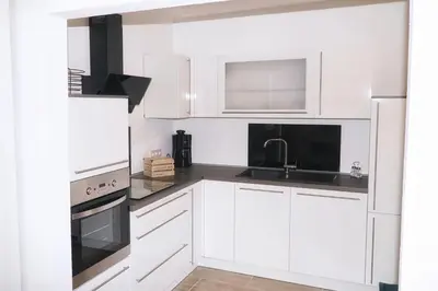 Küche/Küchenzeile in der Unterkunft Ferienwohnung Himmelreich
