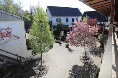 Grundriss der Unterkunft Moderne Ferienwohnung Black Beauty auf idyllischem Reiterhof nähe Burg Eltz